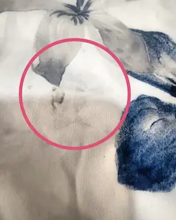 تونیک پنج دکمه سفید سرمه ای سایز بزرگ طرح گلدار محیا سایز-5-تخفیفی