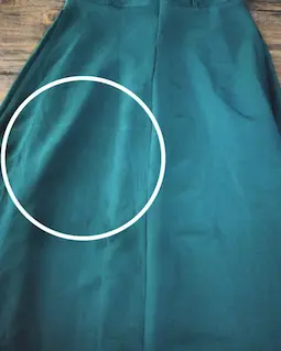 دامن زنانه مجلسی بلند سبز طرح پیله دار ماریا سایز-2-تخفیفی