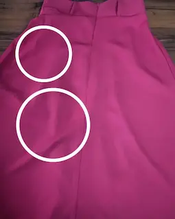 دامن زنانه مجلسی بلند سرخابی طرح پیله دار ماریا سایز-2-تخفیفی