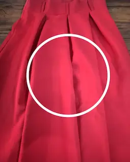 دامن زنانه مجلسی بلند قرمز طرح پیله دار ماریا سایز-2-تخفیفی