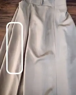 دامن زنانه مجلسی بلند نسکافه ای طرح پیله دار ماریا سایز-2-تخفیفی