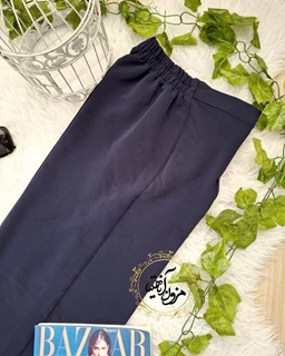 شلوار بگ مازراتی سرمه ای طرح ایرانا