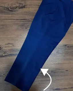 شلوار زنانه سرمه ای طرح آتریسا سایز-4-تخفیفی