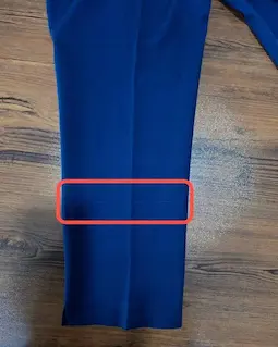 شلوار زنانه سرمه ای طرح آتریسا سایز-4-تخفیفی