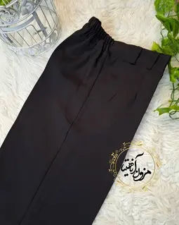 شلوار زنانه مشکی طرح بگ صوفی