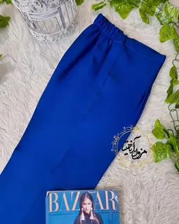 شلوار زنانه کاربنی طرح نیم بگ ماریسا