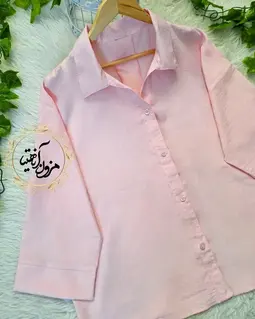 شومیز آستین افتاده طرح بیسیک سوگند