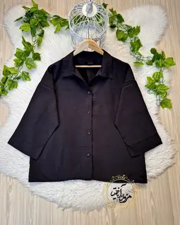 شومیز آستین افتاده طرح بیسیک سوگند