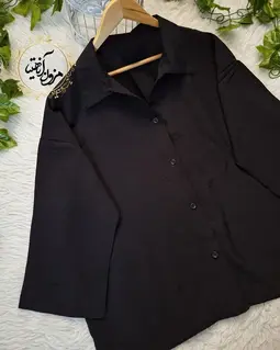 شومیز آستین افتاده طرح بیسیک سوگند
