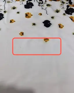 شومیز آستین واشری ریزشی شیری نسکافه ای طرح شکوفه باران سایز-2-تخفیفی