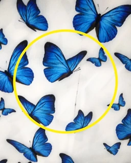 شومیز آستین واشری سفید طرح پروانه کاربنی نیاز سایز-2-تخفیفی