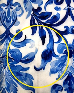 شومیز آستین واشری سفید کاربنی طرح برگ و گلبرگ ملیسا سایز-2-تخفیفی