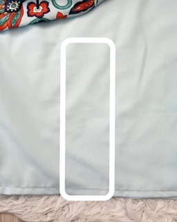 شومیز آستین پفی آبی طرح آستین با گلهای سنتی رایکا سایز-2-تخفیفی