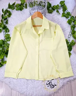 شومیز بیسیک لیمویی طرح میوسا