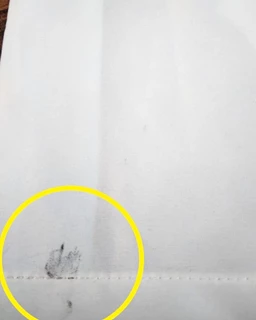 شومیز جلو بسته آبی سفید طرح ایتالیایی سایز-2-تخفیفی