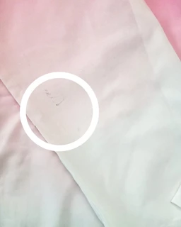 شومیز جلو بسته صورتی سفید طرح ایتالیایی سایز-4-تخفیفی