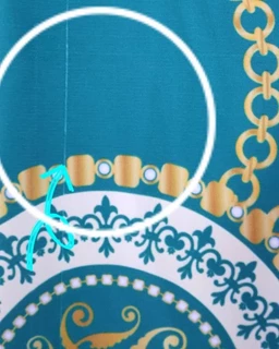 شومیز جلو دکمه سبز طرح ورساچه توپی سایز-4-تخفیفی