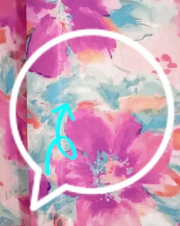 شومیز جلو دکمه گلبرگ آبرنگی سایز-1-تخفیفی