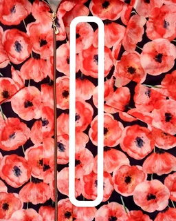 شومیز جلو زیپ دار مشکی طرح گلدار شقایق مهرانا سایز-3-تخفیفی