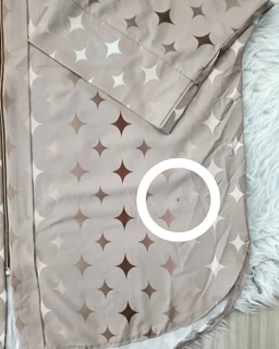 شومیز جلو زیپ دار نسکافه ای طرح ستاره سایز-2-تخفیفی