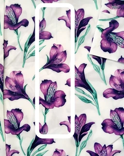 شومیز جلو زیپ سفید طرح گلهای شیپوری منا سایز-3-تخفیفی