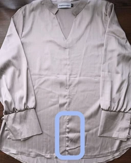 شومیز مجلسی خاکی طرح ساتن آرمانی جدید سایز-3-تخفیفی