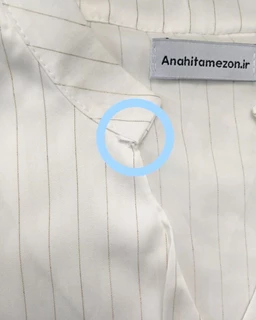 شومیز مجلسی سفید طرح ساتن آرمانی جدید سایز-5-تخفیفی