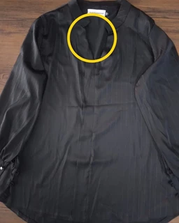 شومیز مجلسی مشکی طرح ساتن آرمانی جدید سایز-2-تخفیفی