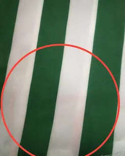 شومیز یقه پاپیونی سبز سفید طرح راه راه پرنیا سایز-2-تخفیفی