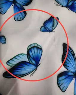 شومیز یقه پاپیونی سفید طرح پروانه کاربنی نیاز سایز-3-تخفیفی