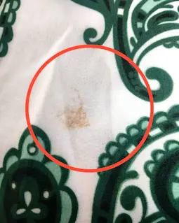 شومیز یقه کراواتی سفید طرح بته جقه سبز سایز-3-تخفیفی