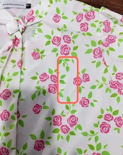 شومیز یقه کراواتی سفید طرح گلهای سرخابی شیدا سایز-5-تخفیفی