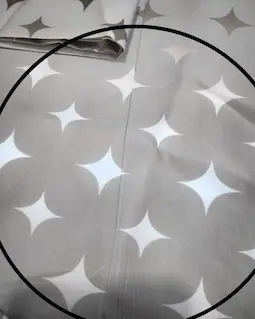 شومیز یقه کراواتی نسکافه ای طرح ستاره ای هایده سایز-2-تخفیفی