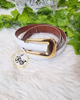 کمربند دور دوخت دو سانت طرح سگک طلایی کوچ