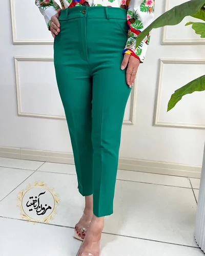 شلوار زنانه آتریسا سبز جدید