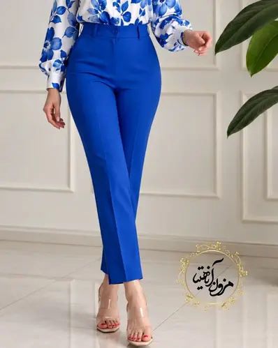 شلوار زنانه کاربنی طرح آتریسا