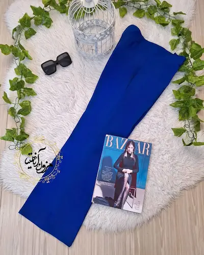 شلوار زنانه کاربنی طرح دمپا لعیا