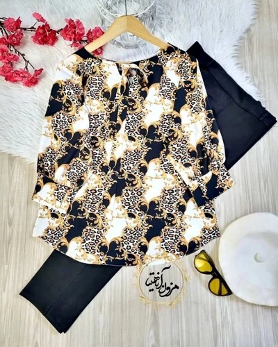 شومیز یقه پاپیونی هرمس سایز-2-تخفیفی